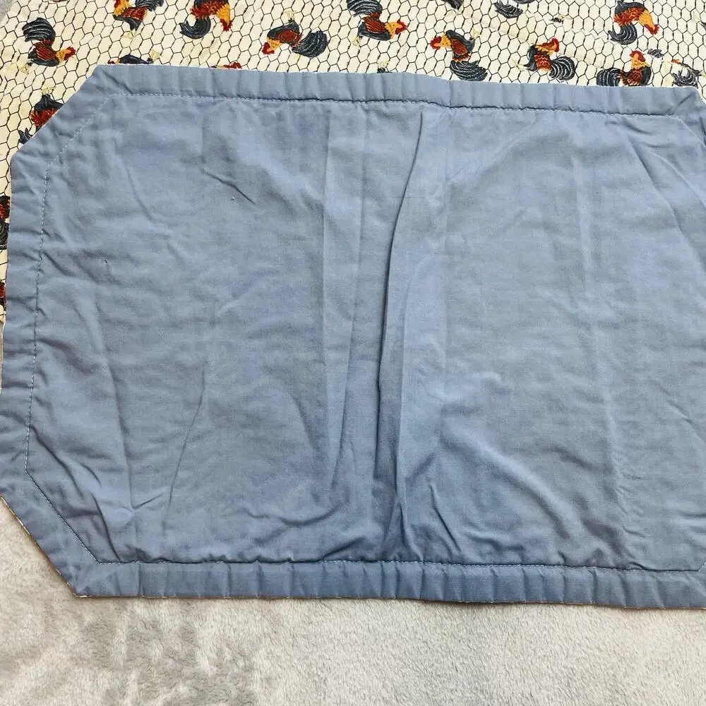 4 Vintage Rooster Placemats 12